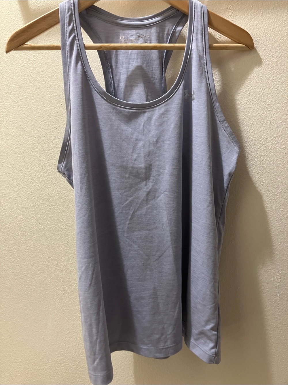 Under Armour Lavender Racerback Performance Tank Top